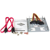 StarTech.com Dual 2.5" to 3.5" HDD Bracket for SATA Hard Drives - 2 Drive 2.5" to 3.5" Bracket for Mounting Bay