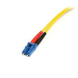 StarTech.com 1m Fiber Optic Cable - Single-Mode Duplex 9/125 LSZH Fiber Jumper Cord - LC/SC