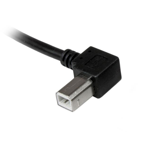 StarTech.com 1m USB 2.0 A to Left Angle B Cable - M/M