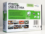 Plugable Technologies USB 2.0 to DVI, VGA, or HDMI Video Graphics Adapter for Multiple Monitors up to 1920x1080 Supports Windows 11, 10, 8.1, 7, XP, Mac, and ChromeOS