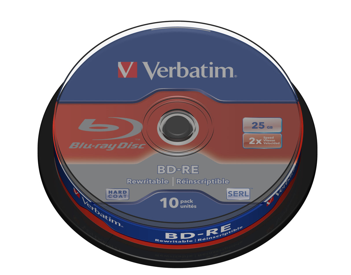 Verbatim BD-RE SL 25GB 2x 10 Pack Spindle 10 pc(s)