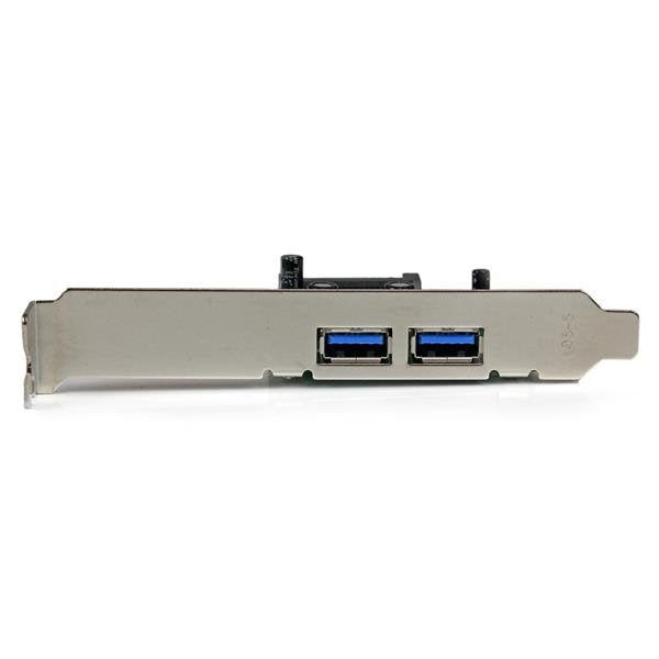 StarTech.com 2 Port PCI Express (PCIe) SuperSpeed USB 3.0 Card Adapter with UASP - SATA Power