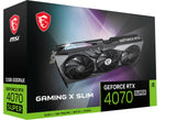 MSI GAMING GeForce RTX 4070 SUPER 12G X SLIM NVIDIA 12 GB GDDR6X