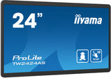 iiyama TW2424AS-B1 Signage Display Digital signage flat panel 60.5 cm (23.8") Wi-Fi 250 cd/m² 4K Ultra HD Black Touchscreen Built-in processor Android 24/7