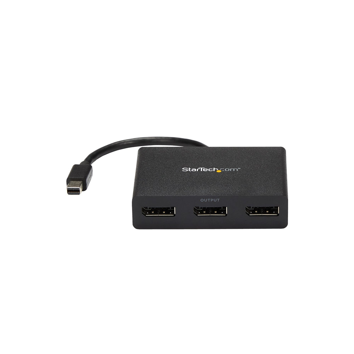 StarTech.com 3-Port Multi Monitor Adapter - Mini DisplayPort to DisplayPort MST Hub, Dual 4K 30Hz & 1x 1080p - Video Splitter for Extended Desktop Mode on Windows Only - mDP 1.2 to 3x DP