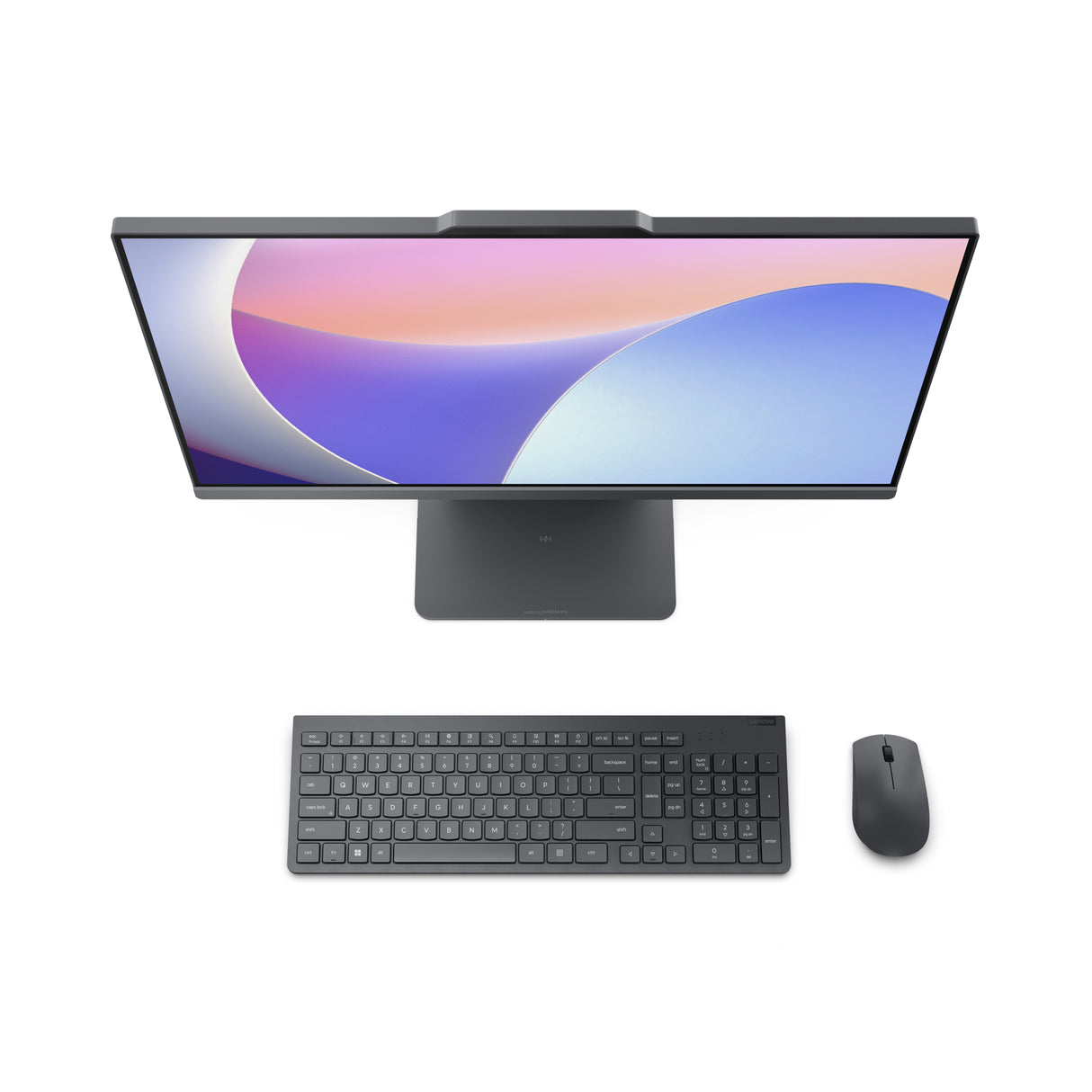 Lenovo IdeaCentre AIO 24ARR9 AMD Ryzen™ 3 7335U 60.5 cm (23.8") 1920 x 1080 pixels All-in-One PC 8 GB DDR5-SDRAM 512 GB SSD Windows 11 Home Wi-Fi 6 (802.11ax) Grey