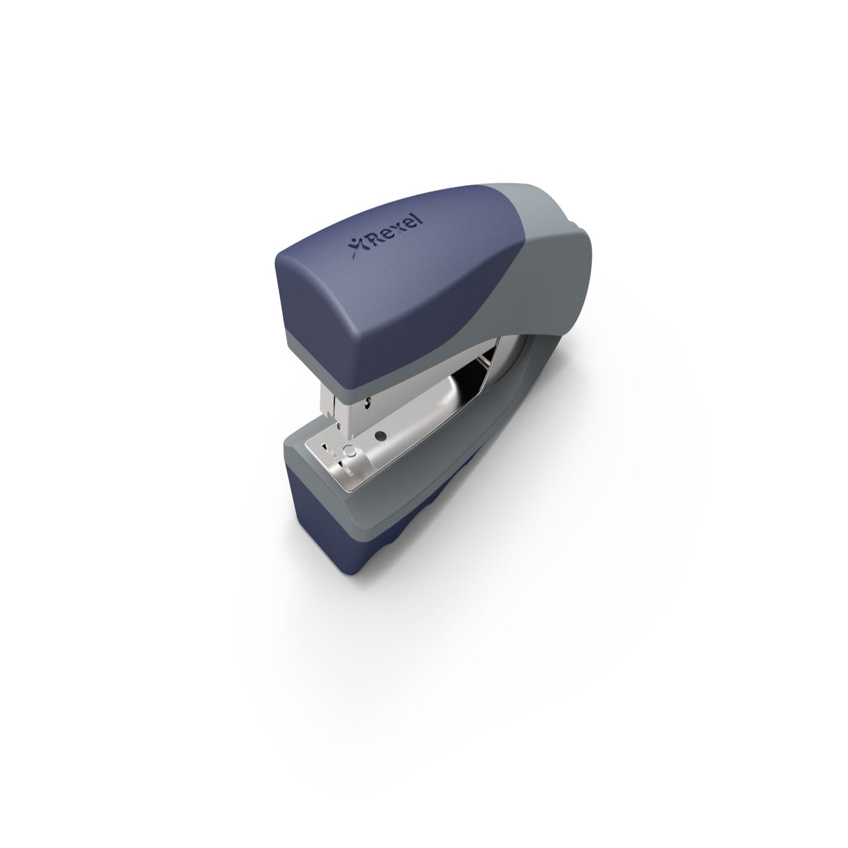 Rexel Centor Half Strip Stapler Silver/Blue