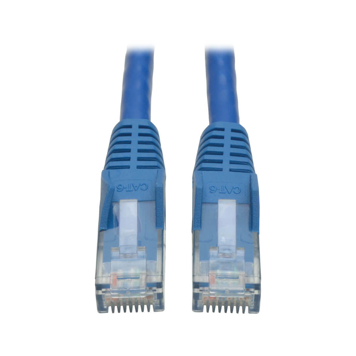 Tripp Lite N201-010-BL Cat6 Gigabit Snagless Molded (UTP) Ethernet Cable (RJ45 M/M), PoE, Blue, 10 ft. (3.05 m)