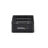 StarTech.com Dual-Bay USB 3.0 to SATA Hard Drive Docking Station, USB Hard Drive Dock, External 2.5/3.5" SATA I/II/III SSD/HDD Docking Station, Hot-Swap Hard Drive Bay, Top-Loading