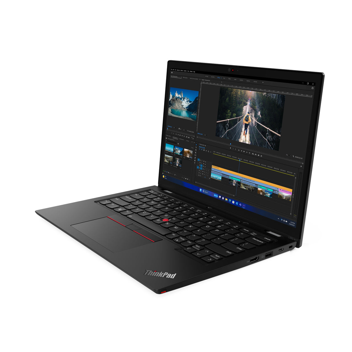 Lenovo ThinkPad L13 2-in-1 Intel Core Ultra 7 155U Hybrid (2-in-1) 33.8 cm (13.3") Touchscreen WUXGA 16 GB LPDDR5-SDRAM 512 GB SSD Wi-Fi 6E (802.11ax) Windows 11 Pro Black