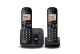 Panasonic KX-TGC222EB telephone DECT telephone Caller ID Black