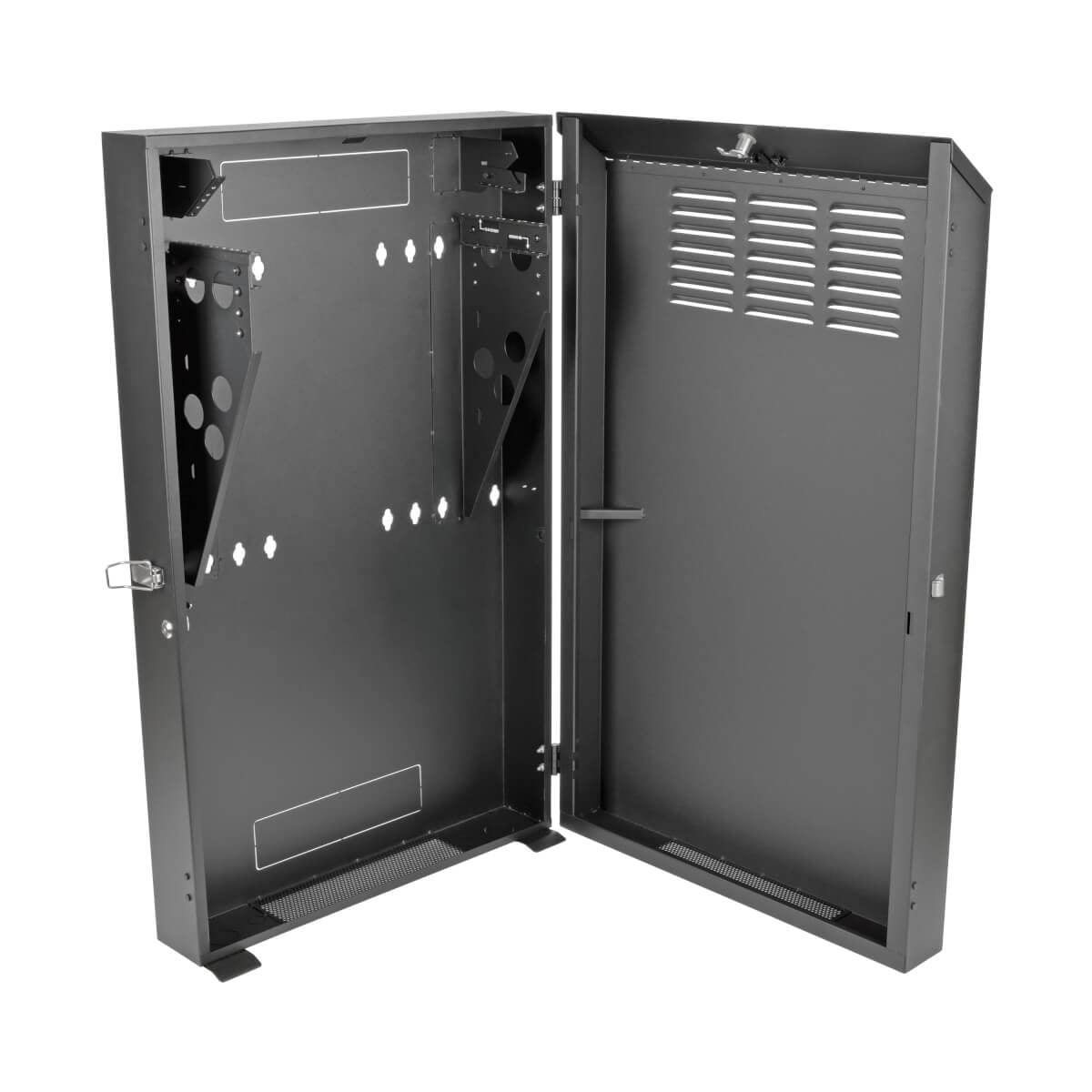 Tripp Lite SRWF4U36 SmartRack 4U Low-Profile Vertical-Mount Server-Depth Wall-Mount Rack Enclosure Cabinet