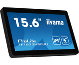 iiyama ProLite TF1633MSC-B1 computer monitor 39.6 cm (15.6") 1920 x 1080 pixels Full HD Touchscreen Black