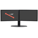 Ergotron Neo Flex Dual Monitor Lift Stand 62.2 cm (24.5") Black Desk