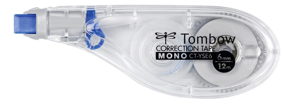 Tombow MONO correction tape 12 m Blue, Transparent, White 1 pc(s)