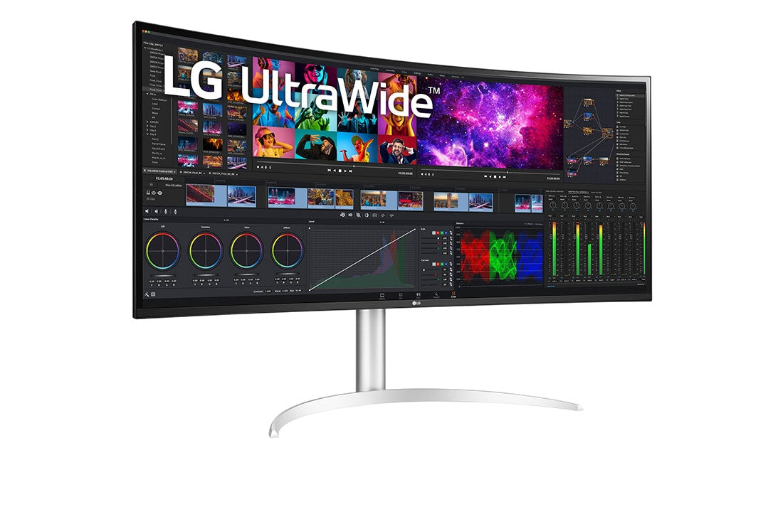 LG 40WP95CP-W computer monitor 100.8 cm (39.7") 5120 x 2160 pixels 5K Ultra HD LED Yellow