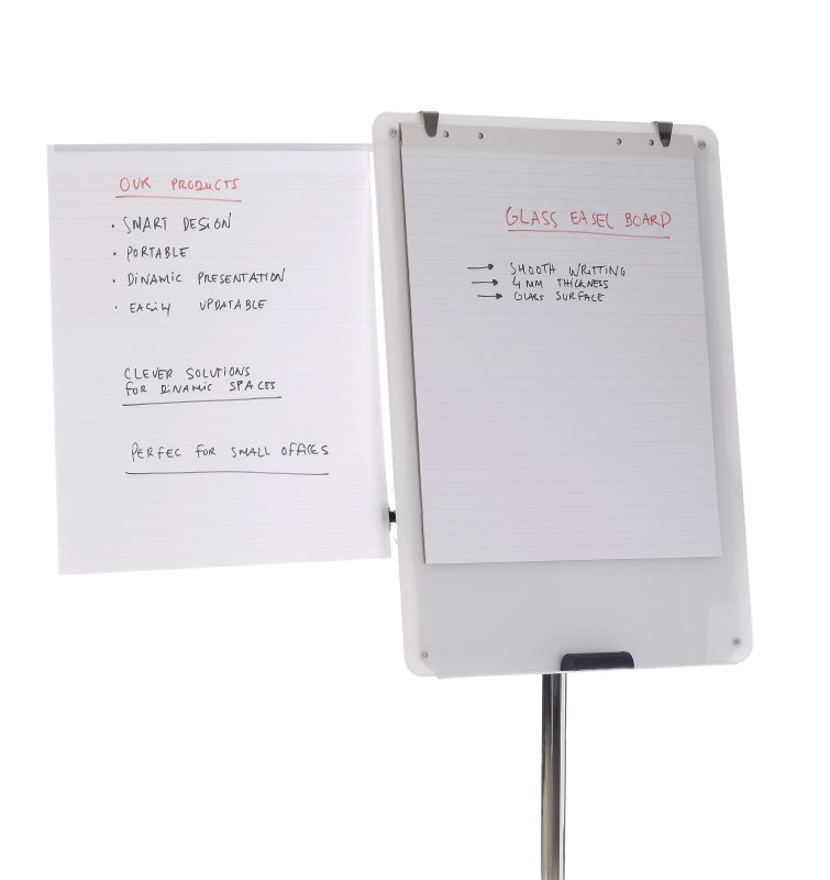 Bi-Office GEA4850116 magnetic board Glass White