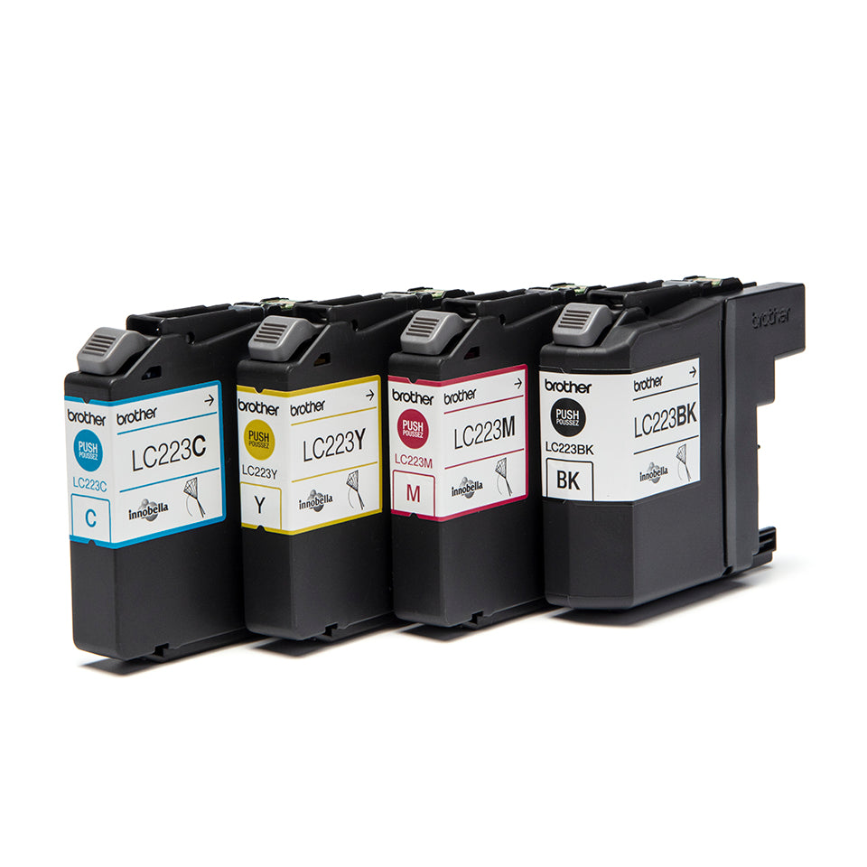 Brother LC-223VALBP Ink cartridge multi pack Bk,C,M,Y Blister, 4x550 pages ISO/IEC 24711 Pack=4 for Brother DCP-J 562/MFC-J 4420/MFC-J 5320