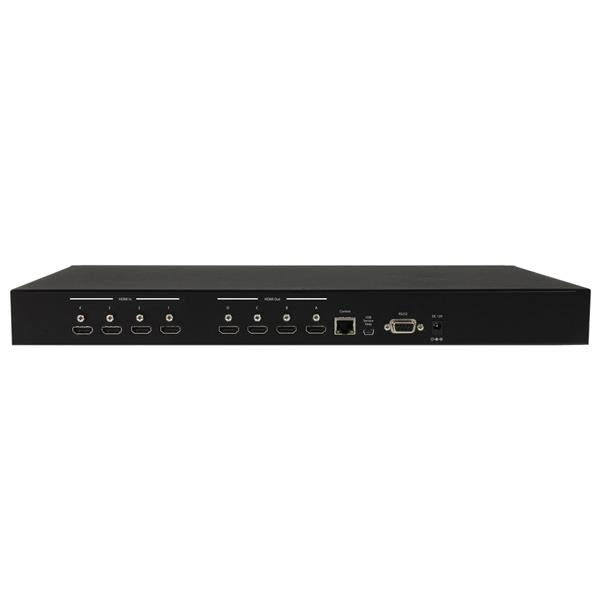 StarTech.com 4x4 HDMI Matrix Switch with Picture-and-Picture Multiviewer or Video Wall