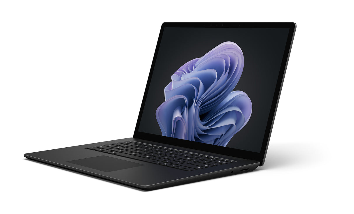 Microsoft Surface Laptop 6 Intel Core Ultra 7 165H 38.1 cm (15") Touchscreen 16 GB LPDDR5x-SDRAM 256 GB SSD Wi-Fi 6E (802.11ax) Windows 11 Pro Black