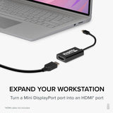 Plugable Technologies Mini DisplayPort/Thunderbolt 2 to HDMI 2.0 Adapter for Older Macs and Surface PCs with MDP Ports - Driverless