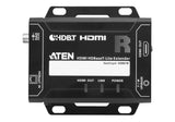 ATEN VE801 AV extender AV transmitter & receiver Black