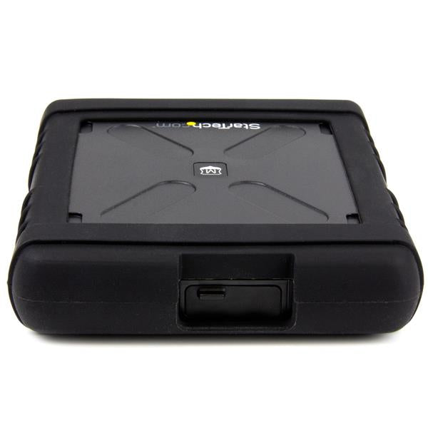 StarTech.com Rugged Hard Drive Enclosure - USB 3.0 to 2.5in SATA 6Gbps HDD or SSD - UASP