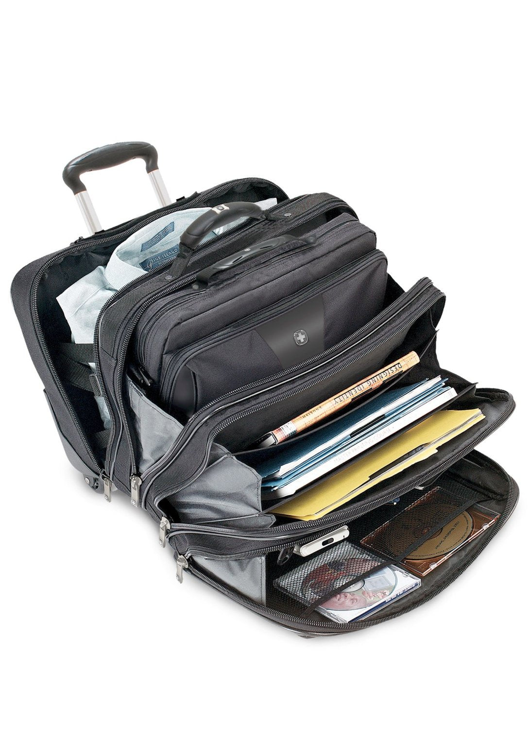 Wenger/SwissGear 600662 laptop case 43.2 cm (17") Trolley case Black