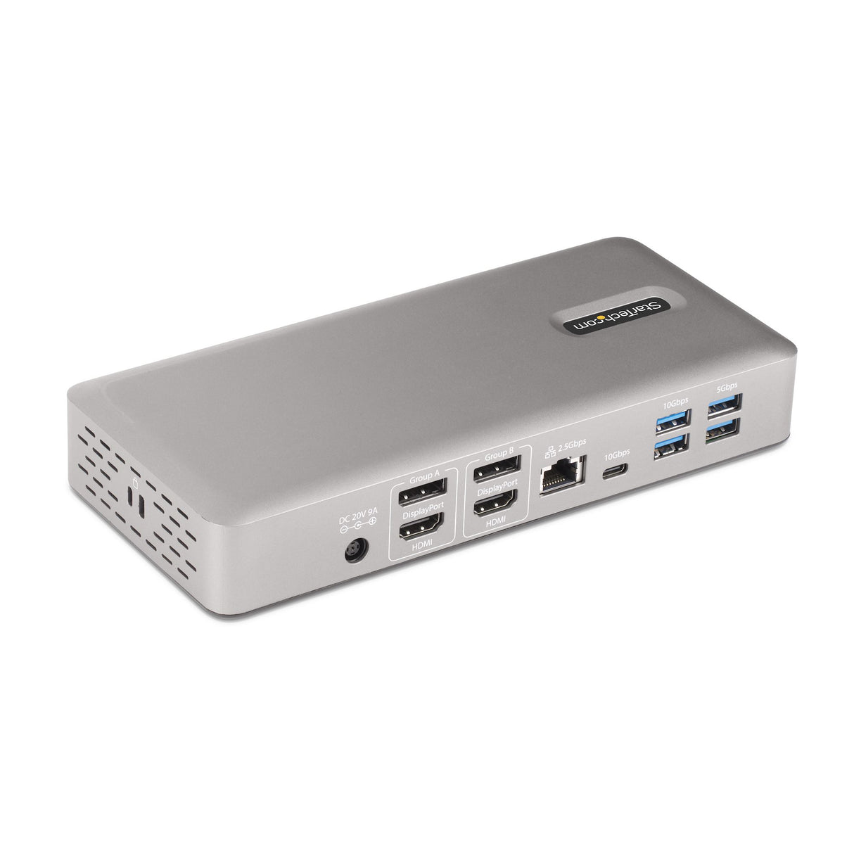 StarTech.com Thunderbolt 4 Multi-Display Docking Station, Quad/Triple/Dual Monitor Dock - 2x HDMI/2x DisplayPort, 7x USB Hub, 2.5Gb Ethernet, 98W Power Delivery