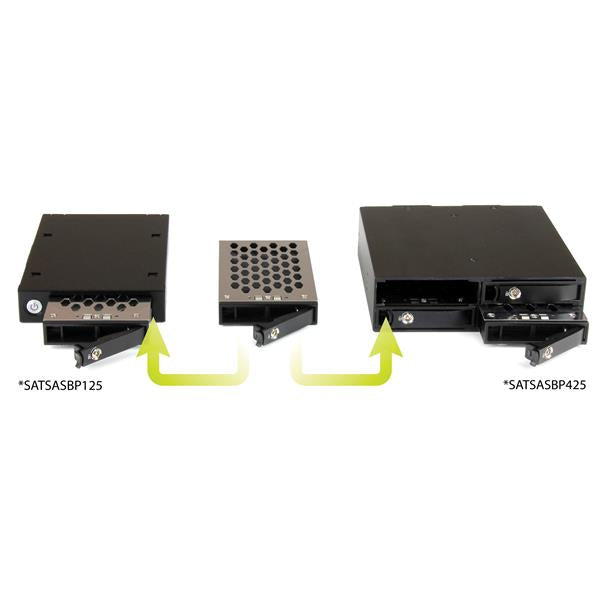 StarTech.com 4-bay mobile rack backplane for 2.5in SATA/SAS drives