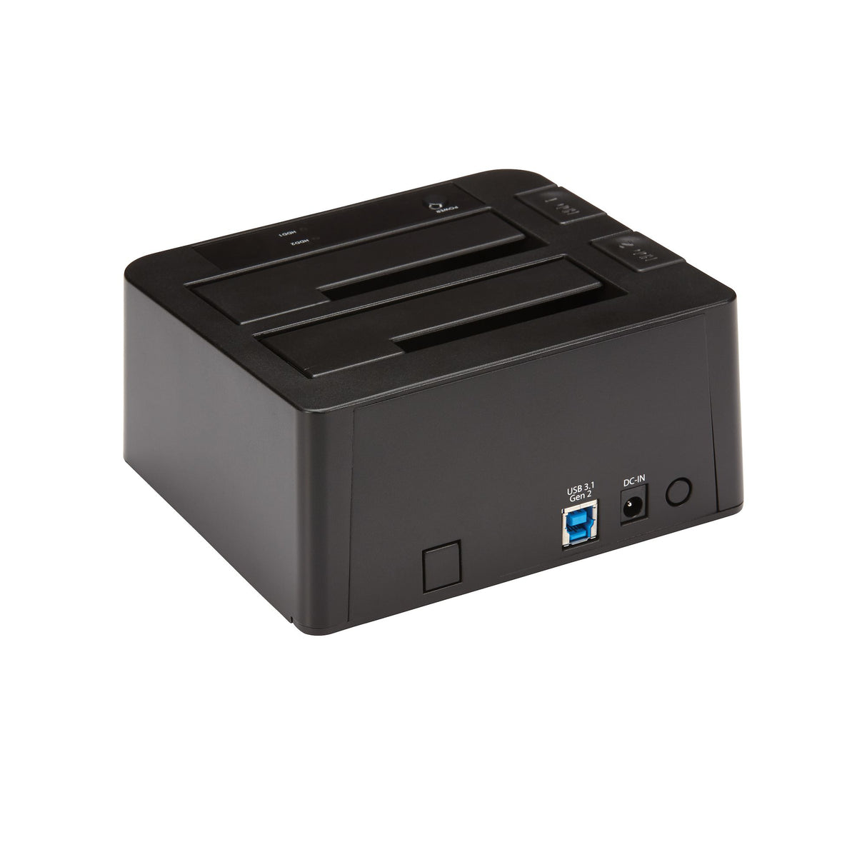 StarTech.com Dual-Bay USB 3.1 to SATA Hard Drive Docking Station, USB 3.1 (10 Gbps) Hard Drive Dock, External 2.5/3.5" SATA I/II/III SSD/HDD Docking Station, Hot-Swap Hard Drive Bay, Top-Loading