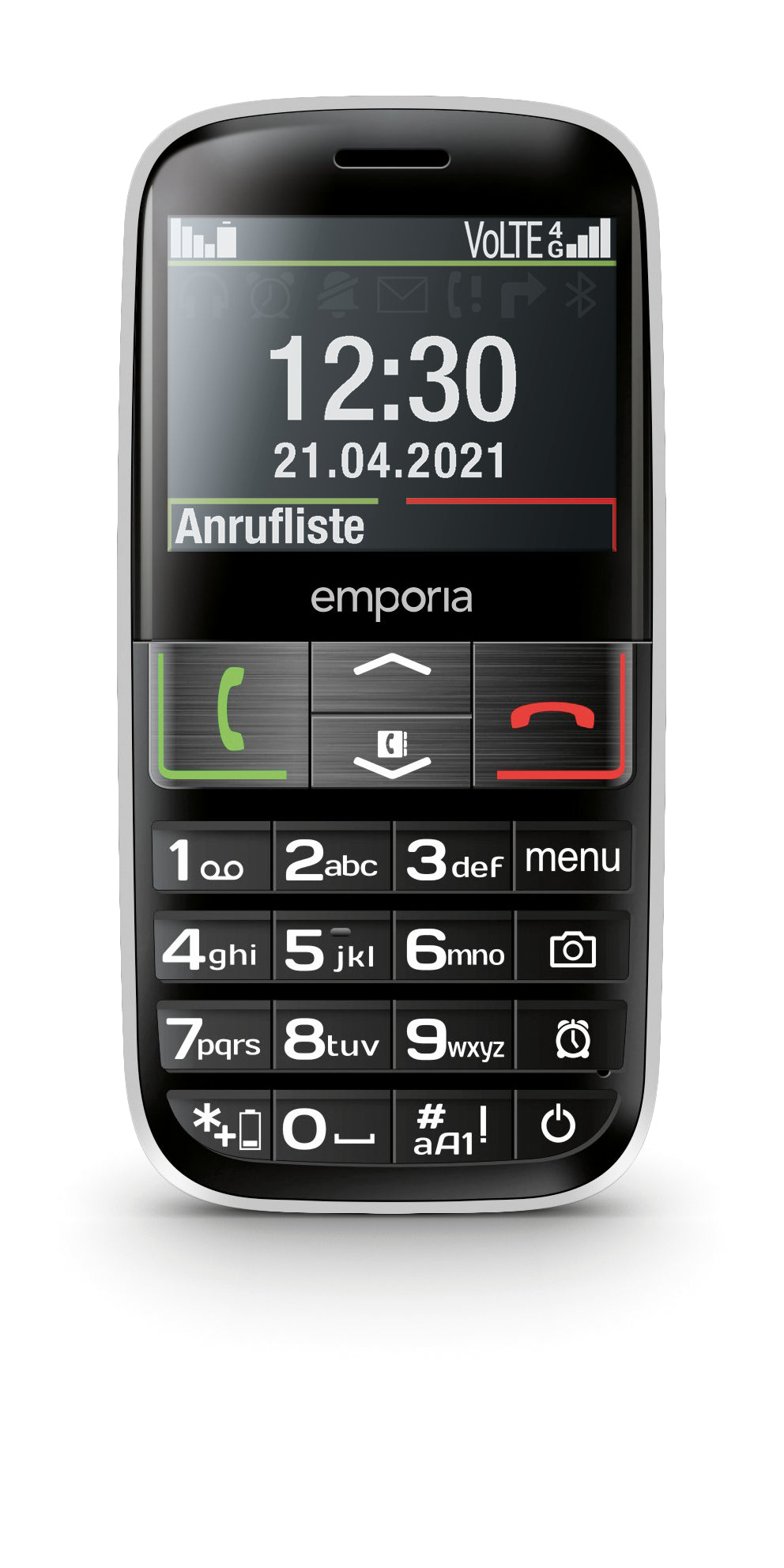 Emporia Euphoria-LTE 5.84 cm (2.3") 98 g Black Senior phone