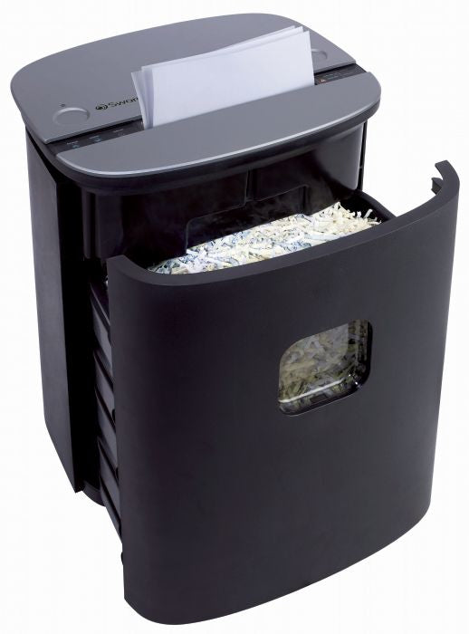 Swordfish 1600XCD paper shredder Cross shredding 66 dB 22.2 cm Black, Grey