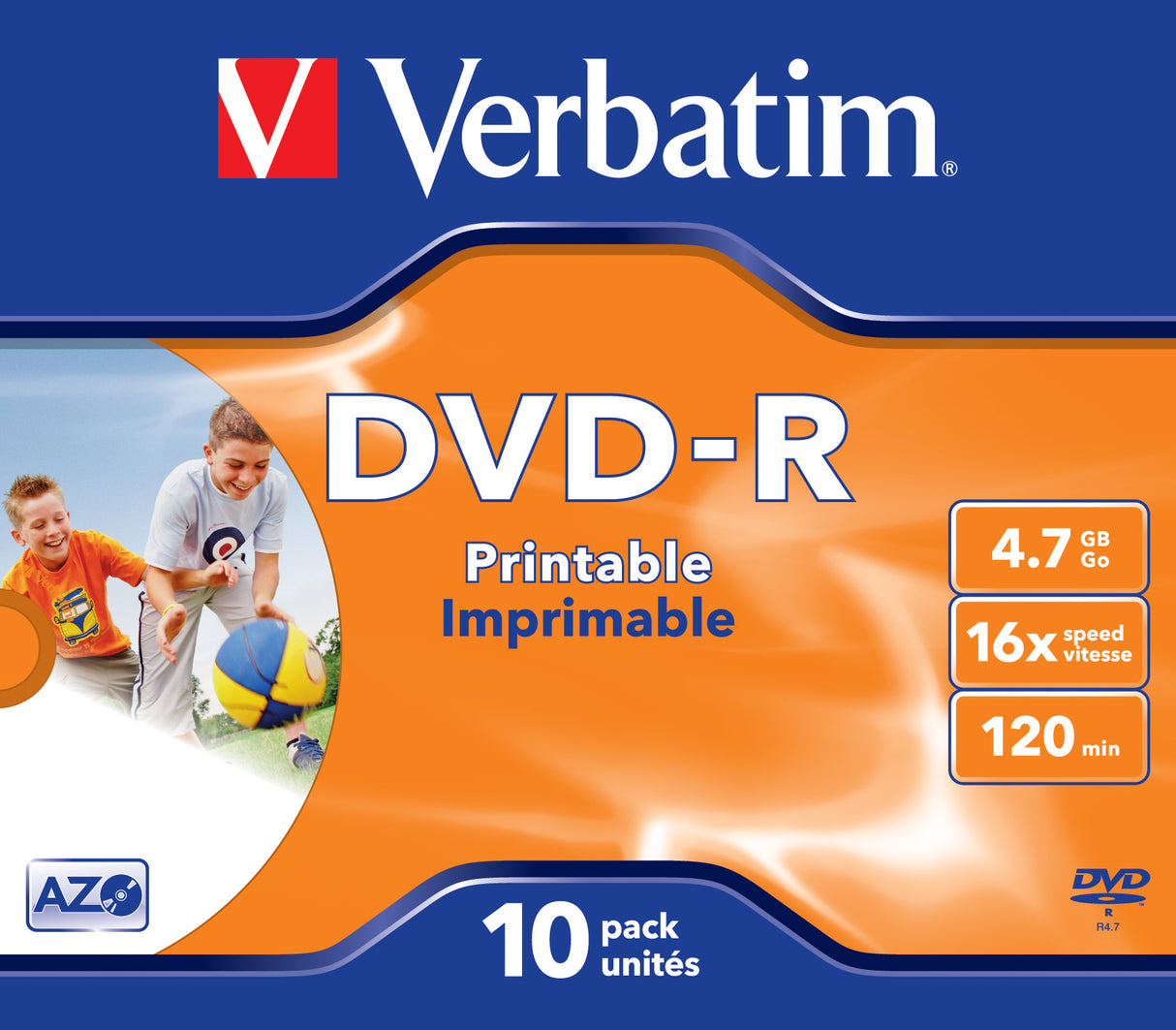 Verbatim 43521 blank DVD 4.7 GB DVD-R 10 pc(s)