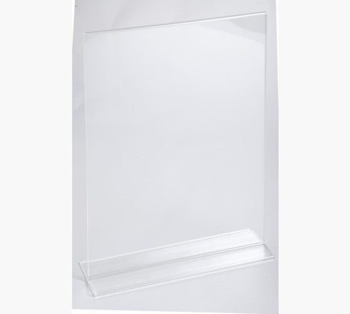 Exacompta 84158D sign holder/information stand A4 Polymethyl methacrylate (PMMA) Transparent