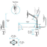 StarTech.com Desk-Mount Tablet Arm - Articulating - For iPad or Android