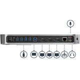 StarTech.com Triple-Monitor USB 3.0 Docking Station - 1x HDMI - 2x DisplayPort