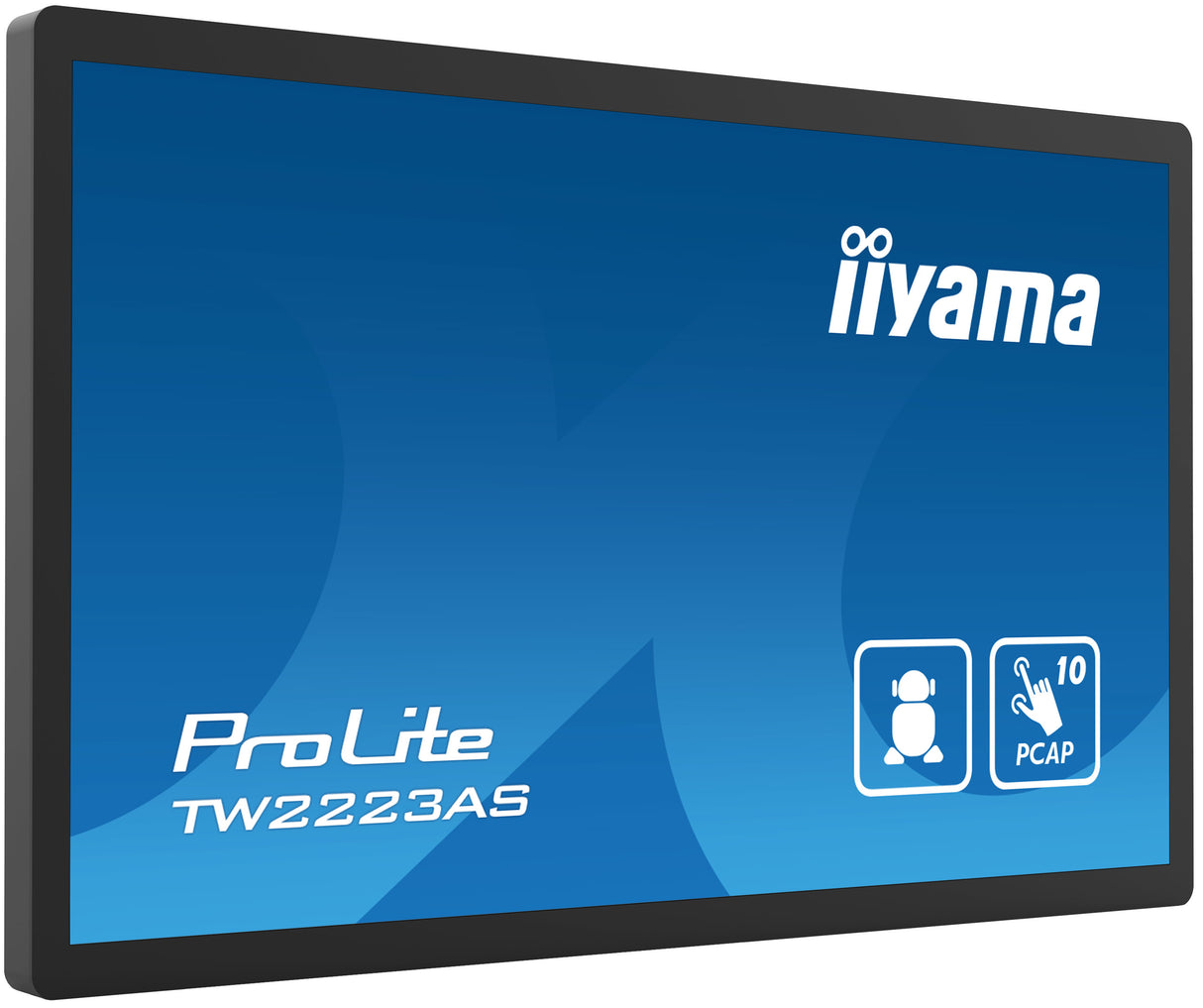 iiyama ProLite TW2223AS-B2 computer monitor 54.6 cm (21.5") Full HD Touchscreen Black