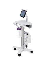 Ergotron StyleView Tablet Cart, SV10 Aluminium, White Multimedia cart