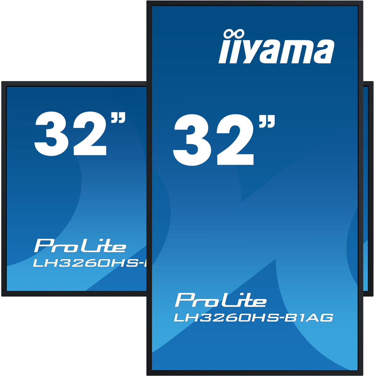 iiyama LH3260HS-B1AG Signage Display Digital A-board 80 cm (31.5") LED Wi-Fi 500 cd/m² Full HD Black Built-in processor Android 11 24/7