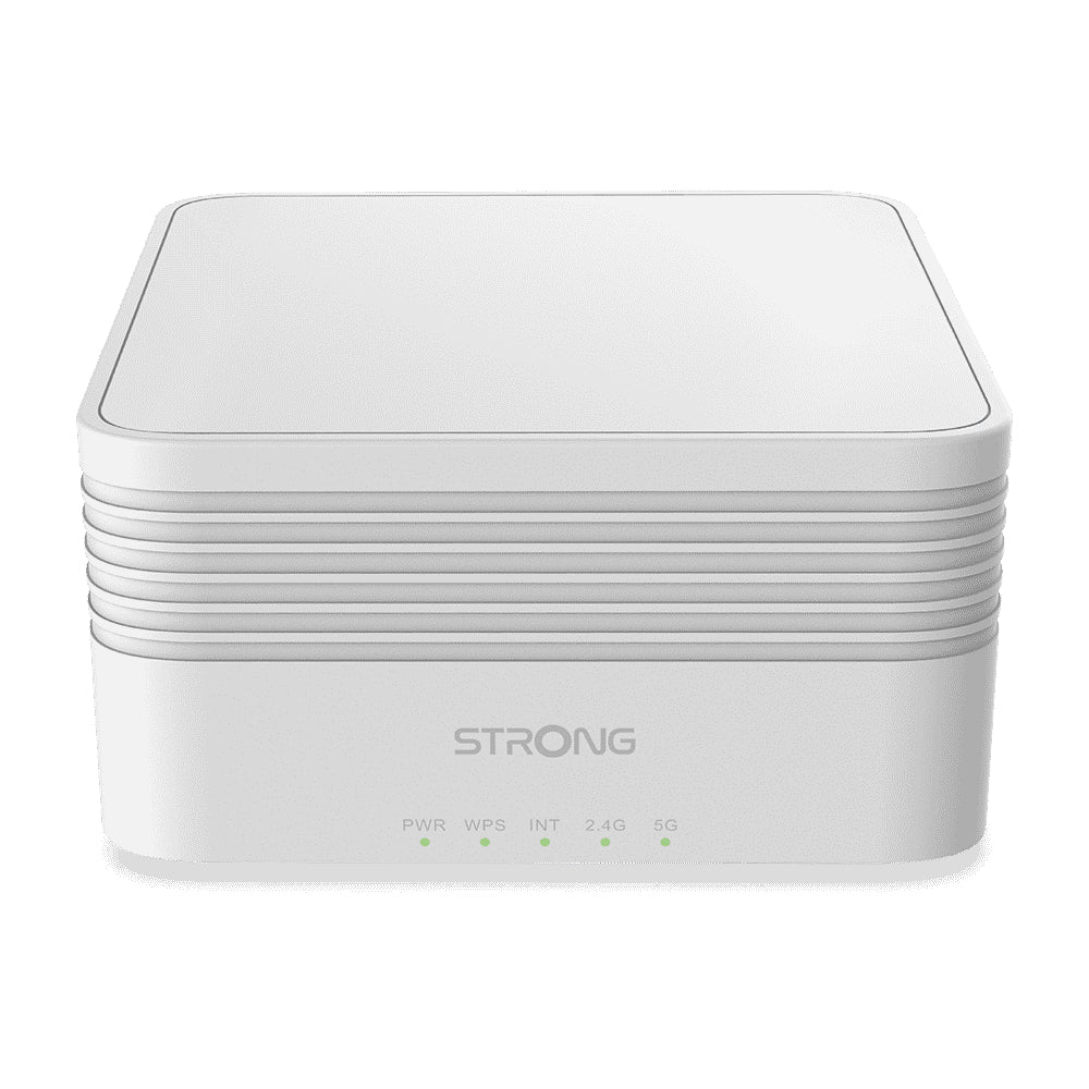 Strong MESHTRIAX3000UK mesh wi-fi system Dual-band (2.4 GHz / 5 GHz) Wi-Fi 6 (802.11ax) White 3 Internal