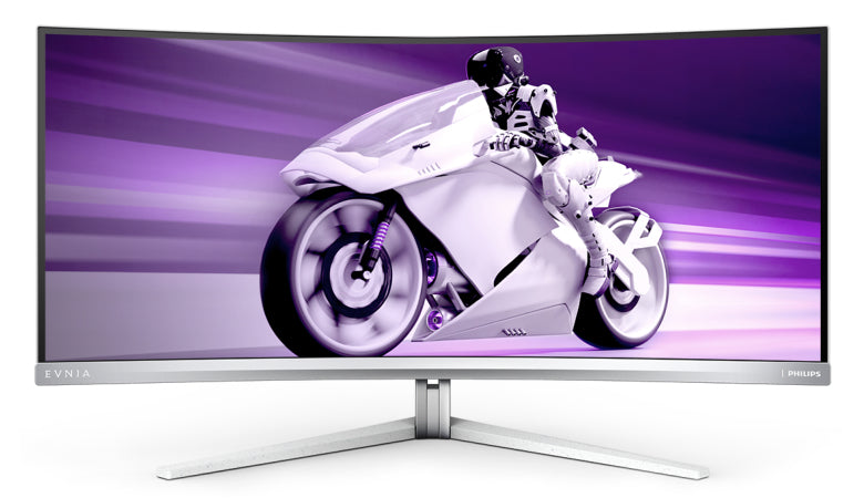 Philips 34M2C8600/00 computer monitor 86.4 cm (34") 3440 x 1440 pixels Wide Quad HD OLED White