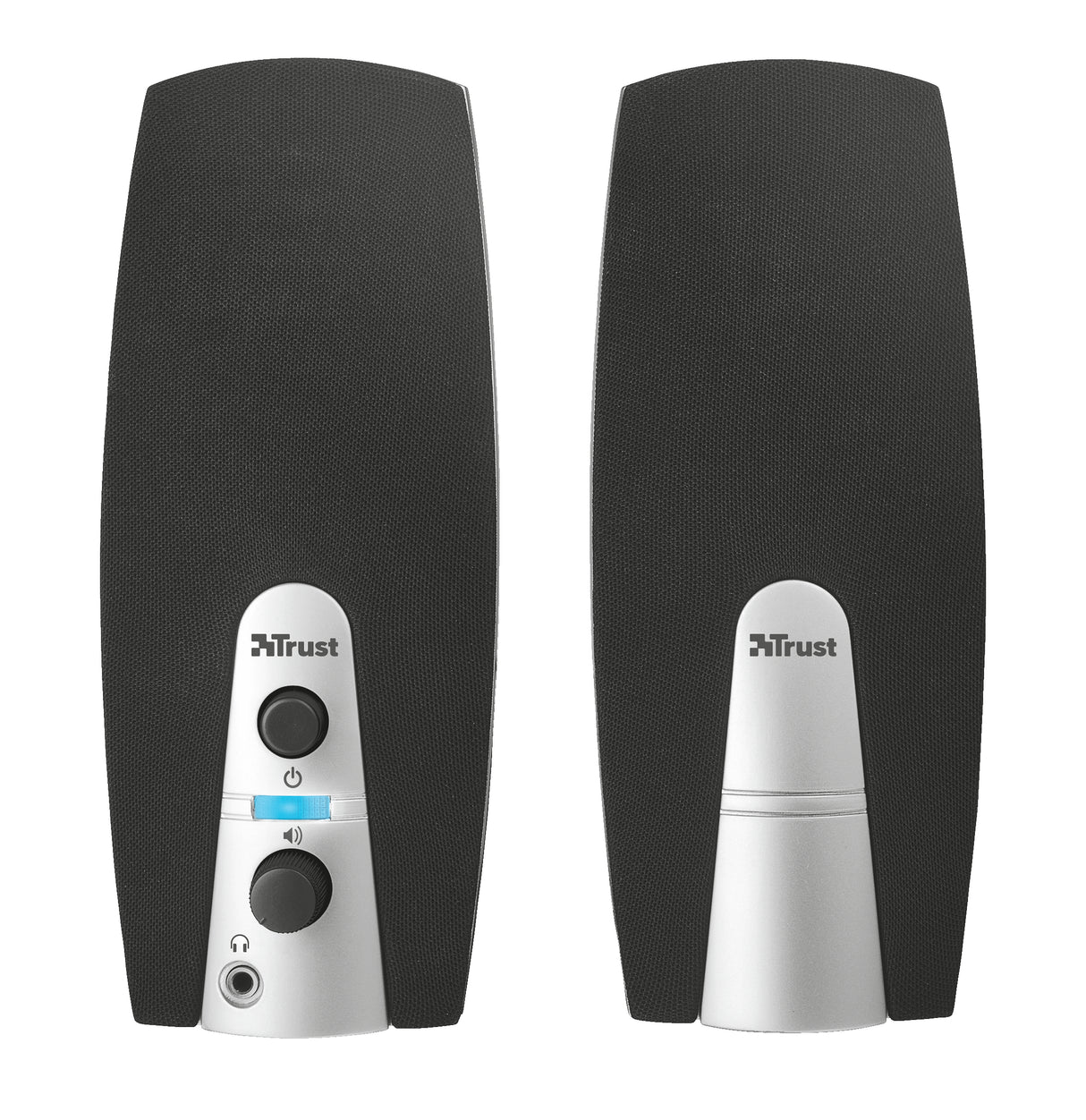 Trust MiLa 2.0 Speaker Set loudspeaker Black, Silver Wired 5 W