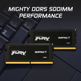 Kingston Technology FURY 32GB 5600MT/s DDR5 CL40 SODIMM Impact PnP