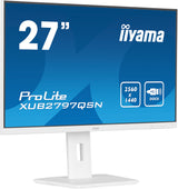 iiyama ProLite XUB2797QSN-W1 computer monitor 68.6 cm (27") 2560 x 1440 pixels Wide Quad HD LED White