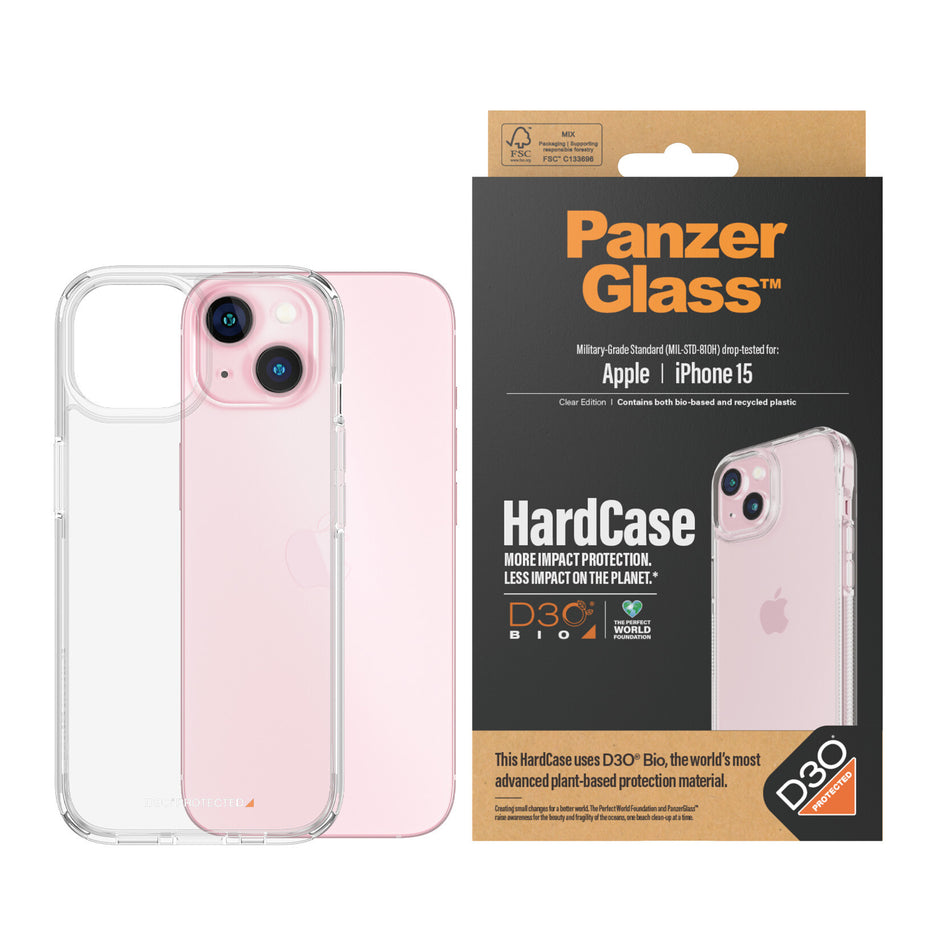 PanzerGlass ® HardCase with D3O® iPhone 15