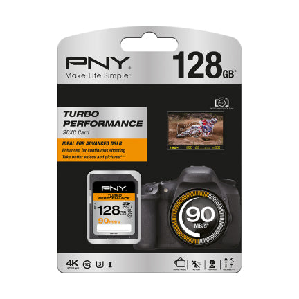 PNY Turbo Performance 128 GB SDXC UHS-I Class 10