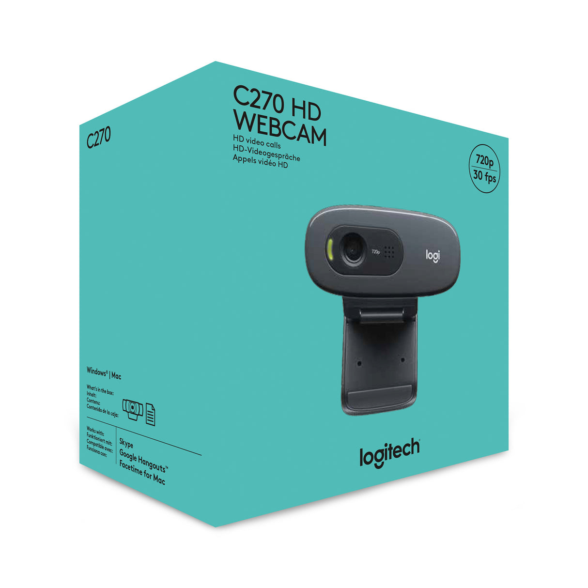 Logitech C270 HD WEBCAM