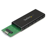 StarTech.com M.2 SSD Enclosure for M.2 SATA SSDs - USB 3.1 (10Gbps) with USB-C Cable