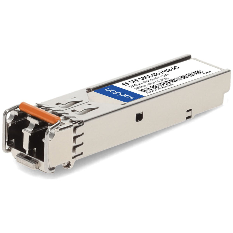 AddOn Networks EX-SFP-10GE-ER-1410-AO network transceiver module Fiber optic 10000 Mbit/s SFP+ 1410 nm